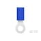 Te Connectivity Ring Terminal, #8 Stud Size, 16 AWG, 300 V, Nylon Insulated, Blue 8-53941-1 - alternate 5